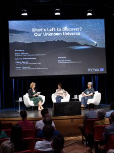 What’s left to discover? Panel discussion with Fabiola Gianotti, CERN, and Hitoshi Murayama, UC Berkeley.
